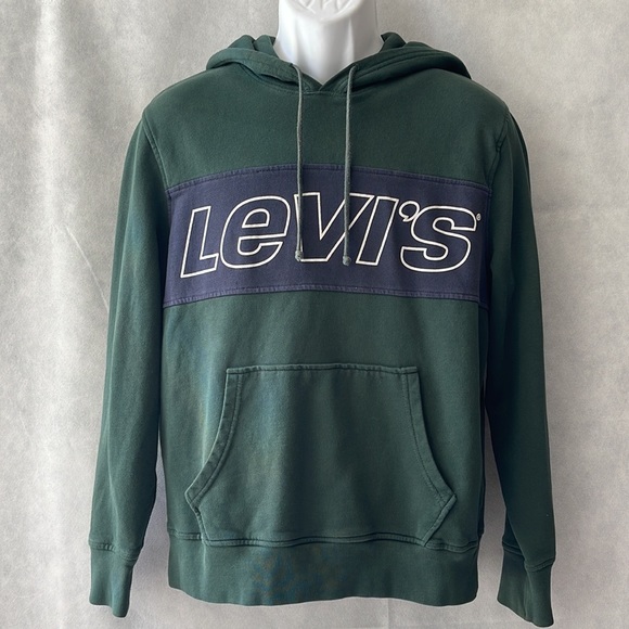 Levi’s Color-block Logo Hoodie Size Small - Picture 1 of 7
